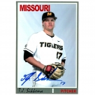 T. J. Sikkema autograph