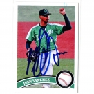 Juan Sanchez autograph