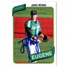 Jake Wong autograph