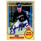 Gabe Matthews autograph