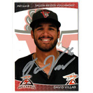 David Villar autograph